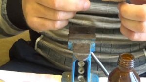 Мормышка чёрт, своими руками.