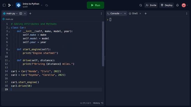 Intro to Python: Object-Oriented Programming (OOP) смотреть онлайн