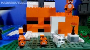 LEGO Minecraft The Fox Lodge 21178.