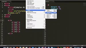 Sublime Text: Trabajar con layouts