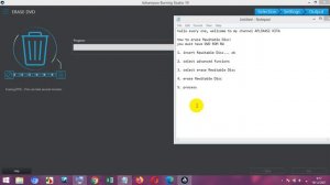 Erase DVD RW with Ashampoo Burning || APLIKASINE KITA