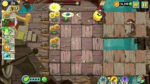 Растение против Зомби 2/Plants vs Zombies ™2/PvZ2 Adventure Pirate Seas Day 1/Пиратские моря День 1