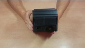 Термопринтер для печати этикеток - работа.mp4