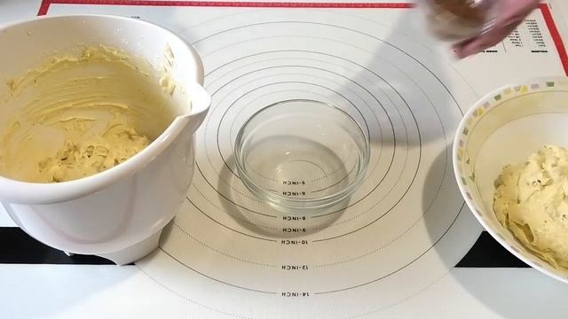 Кекс двухцветный с орехами по ГОСТу