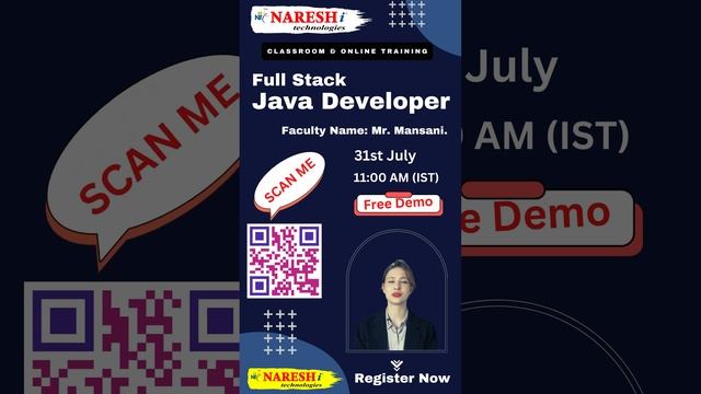Full Stack Java Developer Classroom and Online Training