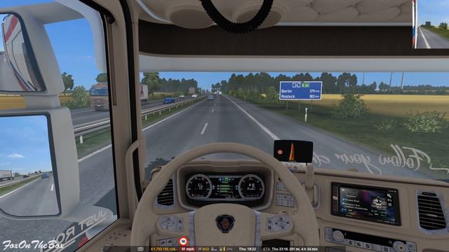 ETS2 1.30 Promods 2.26 Esbjerg - Nowogard Scania S500 PWT Thermo | Euro Truck Simulator 2 смотреть онлайн