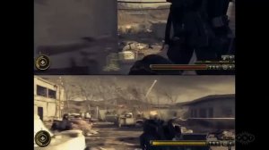Resistance 3: Ganging Up On The Chimera - Split-screen Gameplay (PS3)