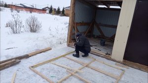 СТРОИМ ГАРАЖ...ВЪЕЗД