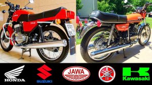 Японские Конкуренты Jawa 350 - А Что бы Ты Купил Вместо Явы ?