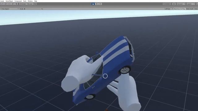 VR Monster Awakens Remake - Dev Log: Vehicle Scale Test and Grabbing смотреть онлайн