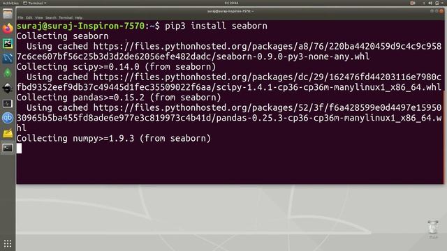 Python Import Error Module Not Found Error : No Module Named Seaborn смотреть онлайн