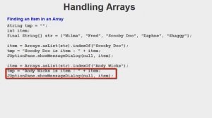 Java - Handling arrays