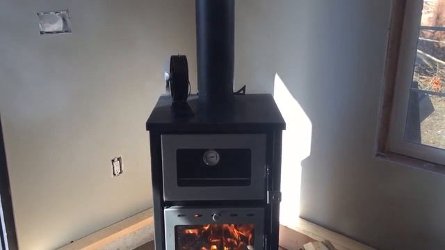 Small Wood Cookstove with Baking Oven Review смотреть онлайн