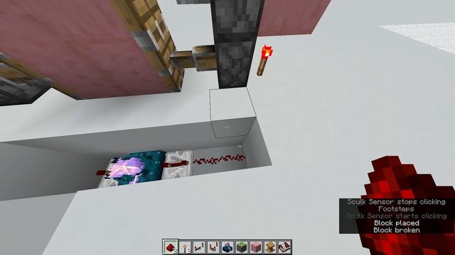 Автоматическая дверь в Майнкрафте! Гайд по механизму! смотреть онлайн