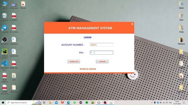 ATM Management System || Java Project || Using JFrames, NetBeans IDE, and SQL Database