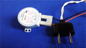 Как включить МОТОР в РОЗЕТКУ 220 вольт Мотор 21V АС самая простая схема