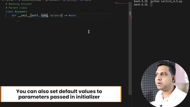 Lecture 4.5 - Inheritance Practice Problem in Python | OOP using Python | Free Python Bootcamp