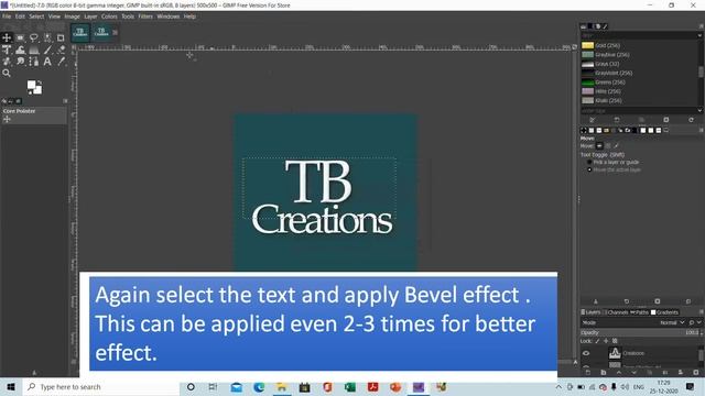 GIMP Tutorial 2021|Simple Logo Design Tutorial with GIMP| How to make a Logo:GimpTutorial#2