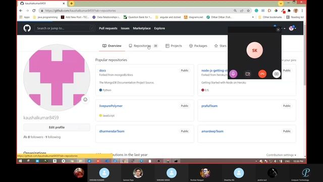 Git (create repository and clone ) смотреть онлайн