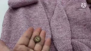 Кардиган на размер 52-54.Обзор .