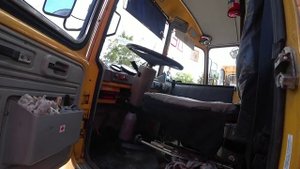 школьный автобус ПАЗ 32053-70, поездка на техосмотр, ps-техосмотр пройден.