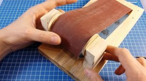 Ленточная шлифовальная машина своими руками.