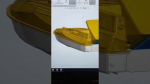 3D модель корпуса кораблика для рыбалки