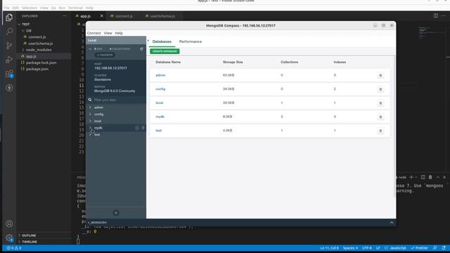 How to Connect Mongodb using Mongoose ODM смотреть онлайн