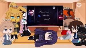 ||Fnaf book characters react to their songs||Gacha club||fnaf|| (Look in description)