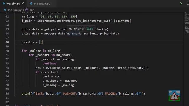 Forex bot & backtest system with Python #22 - Structuring results (a bit)