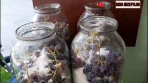 Компот из винограда/Виноградный компот/Узумдан кампот кишга