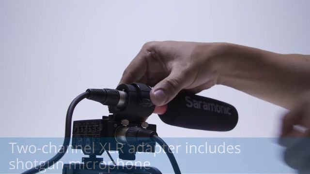 Saramonic MIXMIC XLR Audio Adapter Kit With Microphone