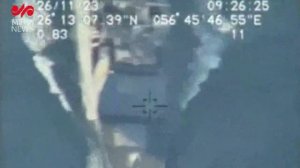 Иранцы опубликовали видео американской АУГ во главе с авианосцем CVN 69 Dwight D. Eisenhower