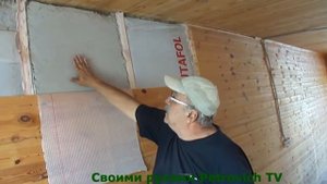 Эковата вполости стен через много лет после утепления