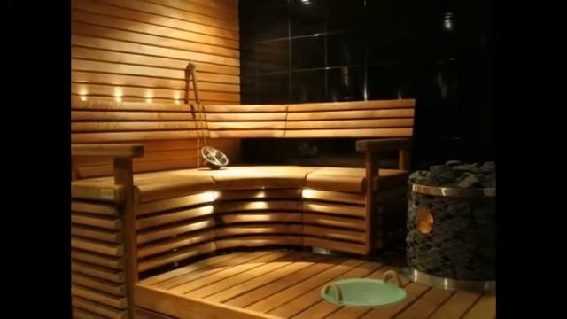 Проекты дизайна интерьера бань и саун из бруса