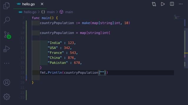 Go Tutorial (Golang) 15 -  Golang Maps with Example