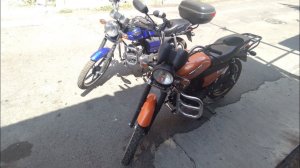 Поездка на 125 альфе по области Арагаца. Остался наедине с горами.