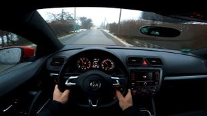 2013 Volkswagen Scirocco III 1.4 TSI 160 Hp Pov Test Drive | Drive Wave