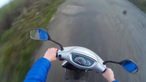 Обкатка Honda Tact 30