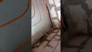 теплый пол на даче своими руками часть 1