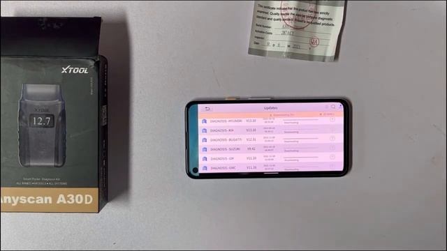 XTOOL Function Demo-A30 A30D A30M Download Activation and Update смотреть онлайн