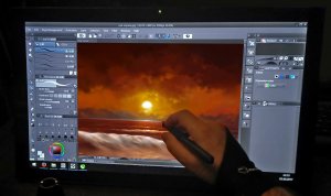 Рисуем море)