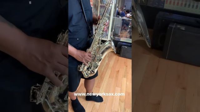 Troy Roberts Playing His Artist Edition Tenor Saxophone (Silver Plated) www.newyorksax.com смотреть онлайн
