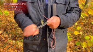 Нож, который мне нравится - русский северный нож старинной формы от компании "Русский булат"