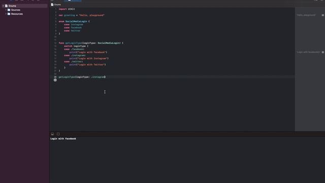 Introduction of Enums, RawValue and CaseIterable in Swift (Hindi)