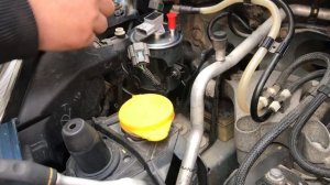 Замена топливного фильтра Renault Kangoo. Рено Кенго 2. Kangoo 2 Fuel filter changing! 1.5 dci