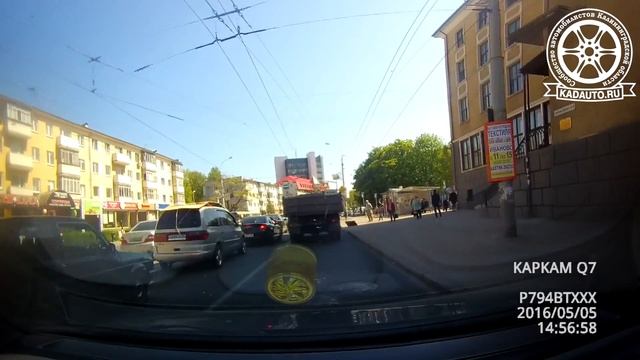 Грузоперевозки дешево. Советский проспект. Калининград. 05.05.16 смотреть онлайн