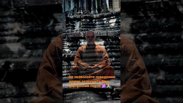 Не позволяйте поведению других разрушить ваш внутренний покой 🕉 МЕДИТАЦИЯ