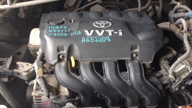 Двигатель с КПП, Toyota Corolla 1NZ-FE - AT U340E-01A FF NZE121 смотреть онлайн