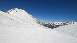 горнолыжный курорт в Казахстане Чимбулак - март 2021 г